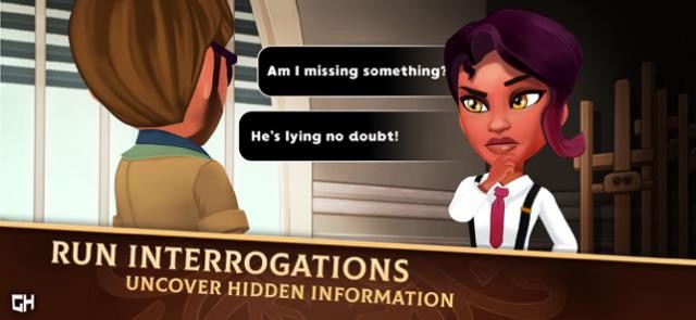 Thám tử Jackie Johnson điều tra án giết người trong game Detective Jackie Mystic Case