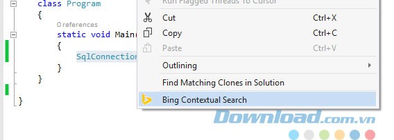 Tìm kiếm với Bing