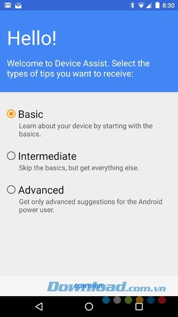 Khắc phục sự cố với Device Assist