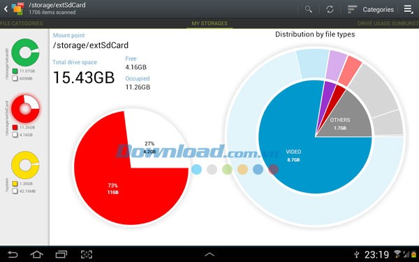 Device Storage Analyser for Android