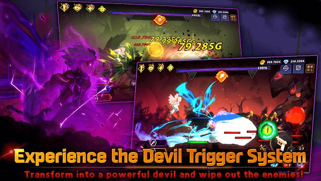 Trải nghiệm hệ thống kích hoạt quỷ dữ