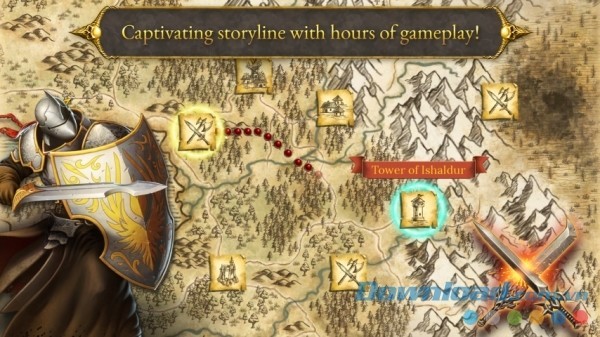 Devils & Demons cho Android có cốt truyện hấp dẫn với gameplay hàng tiếng đồng hồ