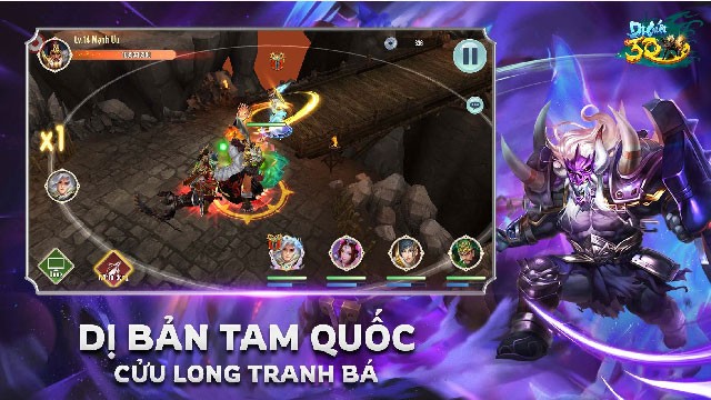 Dị bản Tam Quốc - Cửu Long tranh bá