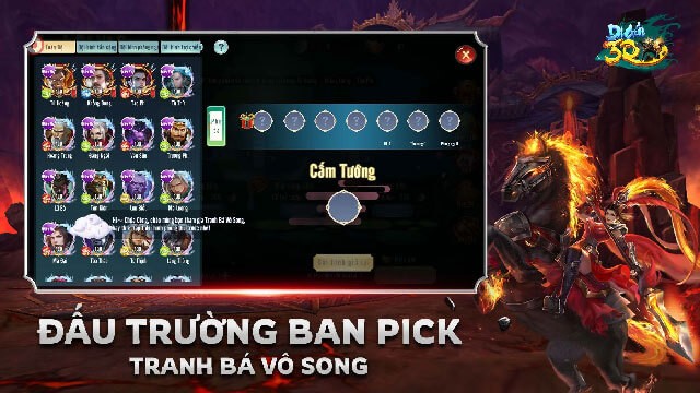 Đấu trường ban pick - Tranh bá vô song