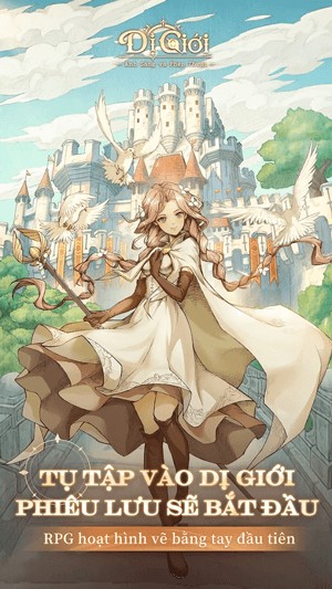 RPG hoạt hình vẽ bằng tay đầu tiên