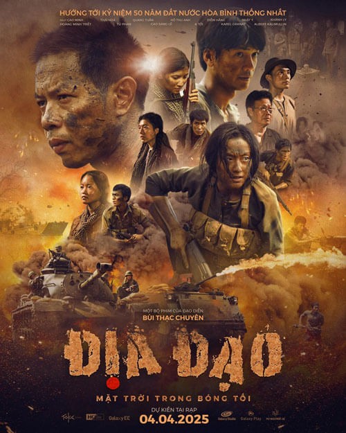 Poster phim Địa đạo: Mặt trời trong bóng tối