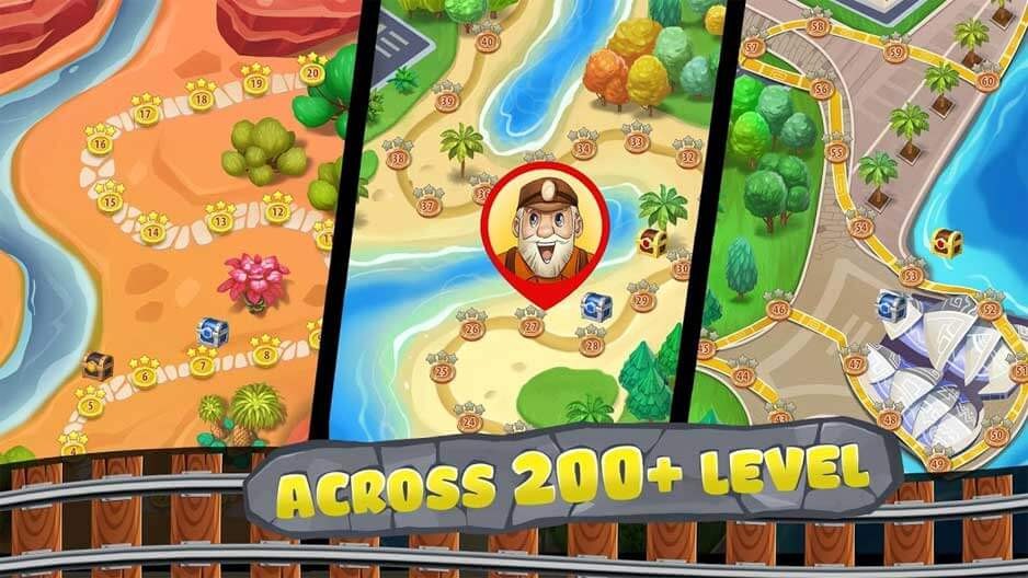 Gold Miner World Tour cho Android có hơn 200 cấp độ