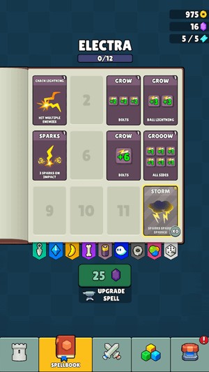 Nâng cấp sức mạnh nhân vật