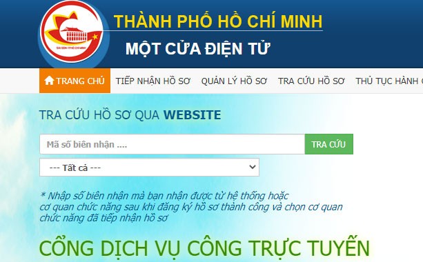 Dịch vụ công Thành phố Hồ Chí Minh