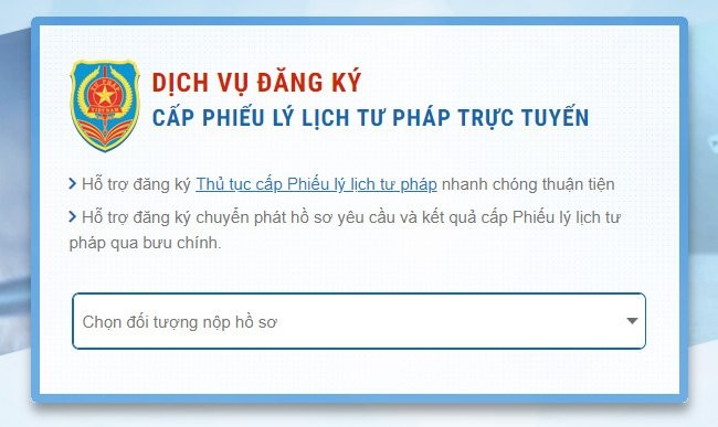Trang chủ của Sở Tư Pháp