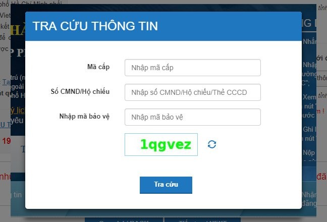 Tra cứu thông tin