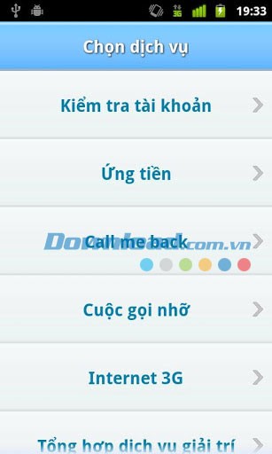 Dịch vụ di động for Android