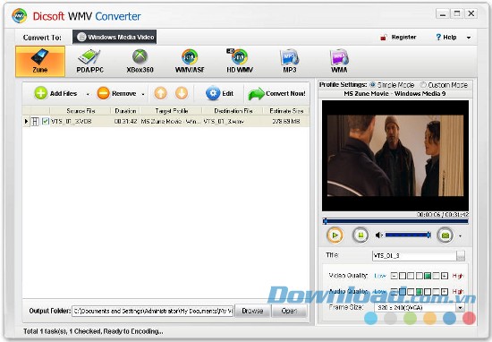 Dicsoft WMV Converter