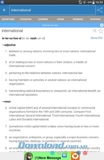 Tra nghĩa của từ nhanh chóng với Dictionary.com