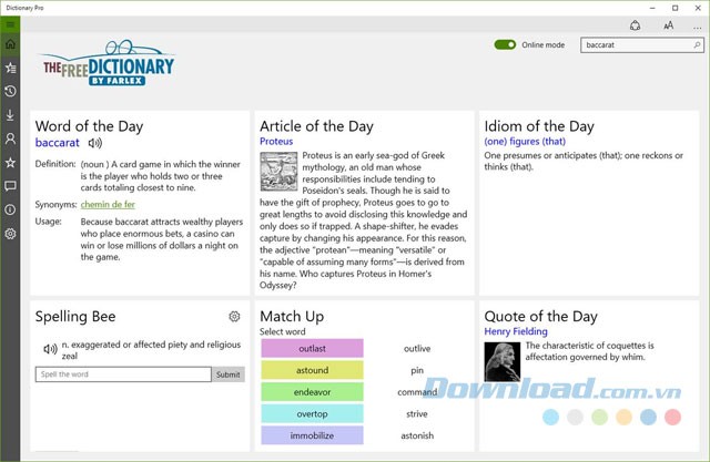 Từ điển đa tính năng