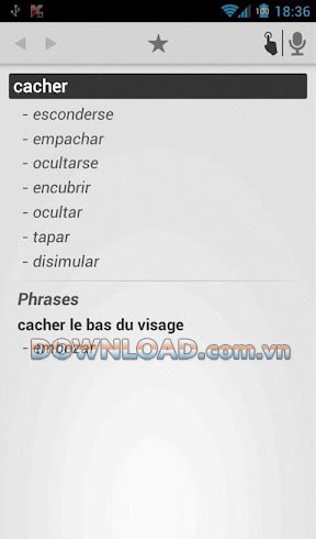 Dictionary Spanish French Free for Android