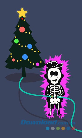 Giao diện chơi game Die in 100 Ways trên Android