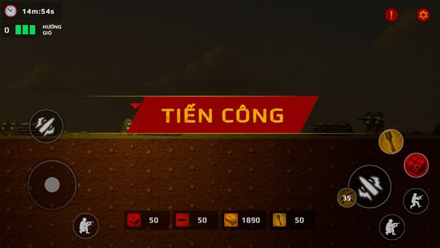 Trực tiếp nhập vai vào một chiến sĩ bộ binh, tham gia các trận đánh