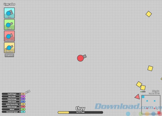 Tùy chọn nâng cấp xe tăng