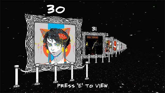 Ngoài phòng trưng bày chính, còn có một cổng vào