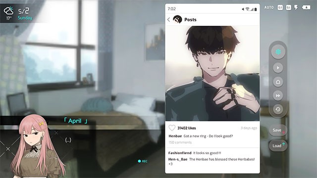 Game Diffraction đi theo phong cách Visual Novel với lối kể chuyện gần gũi, sinh động