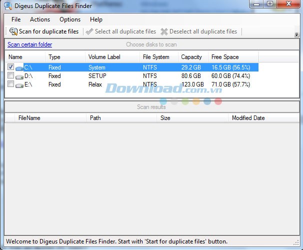 Digeus Duplicate Files Finder