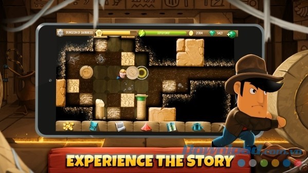 Khám phá thế giới đầy màu sắc của Diggy's Adventure cho Android