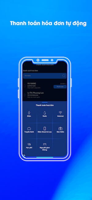 Thanh toán hóa đơn tự động