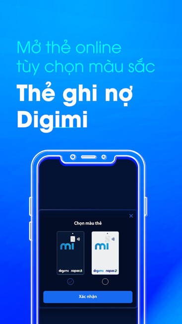 Mở thẻ online