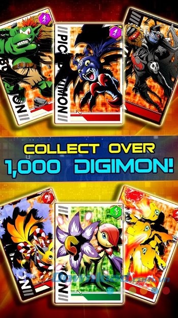 Digimon Heroes gồm hơn 1.000 Digimon khác nhau