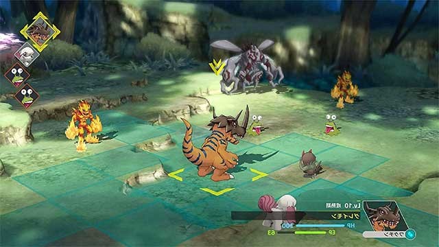Trải nghiệm các trận chiến RPG chiến thuật với hơn 100 Digimon