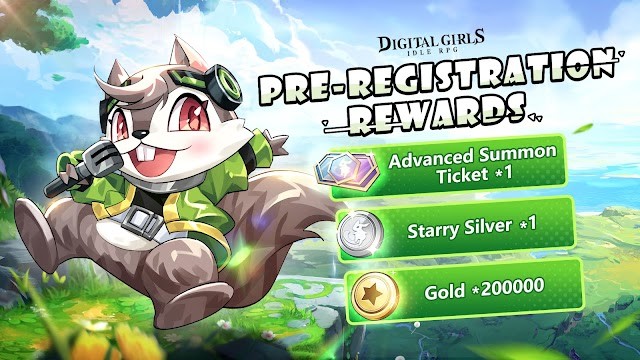 Đăng ký trước game Digital Girls: Idle RPG ngay bây giờ để nhận các phần quà giá trị