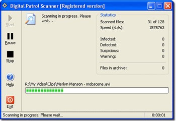 Giao diện phần mềm Digital Patrol