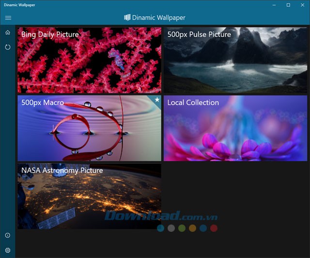 5 chủ đề hình nền