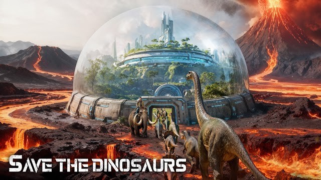 Bạn trở lại Kỷ Jura để cứu khủng long trong game Dino Cataclysm: Survival