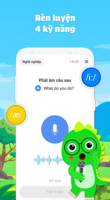 Rèn luyện 4 kỹ năng