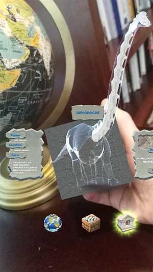 Quan sát khủng long ngay trong lòng bàn tay bạn với DinoDigger