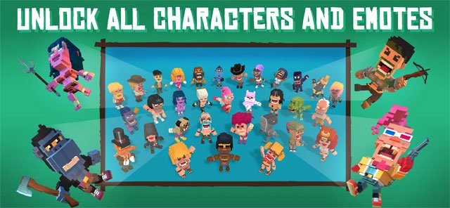 Mở khóa nhiều nhân vật khác nhau