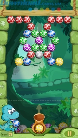 Mỗi màn có cấu trúc xếp trứng khác nhau