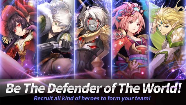 Diosa Force II Elemental Order cho phép người chơi lập team từ nhiều lớp nhân vật khác nhau