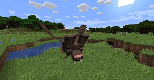 Direbats Mod sẽ thêm vào thế giới Minecraft một thực thể dơi quái dị tên Direbat