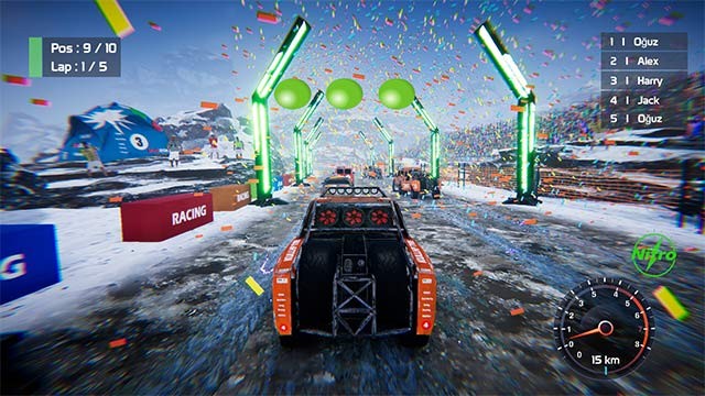 Chiến thắng các cuộc đua cạnh tranh khốc liệt của Dirtzone