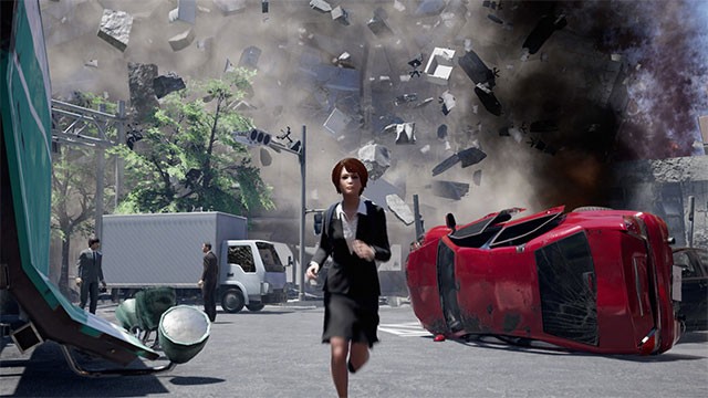 Bối cảnh game Disaster Report 4: Summer Memories là thành phố chìm trong động đất
