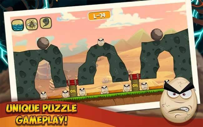 Disaster Will Strike cho Android có thiết kế đồ họa dễ thương