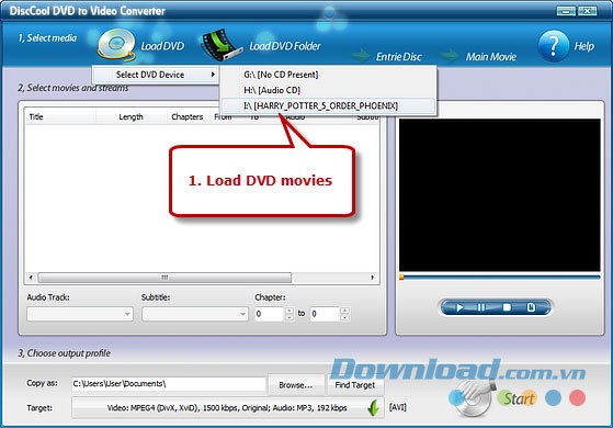 DiscCool DVD to Video Converter
