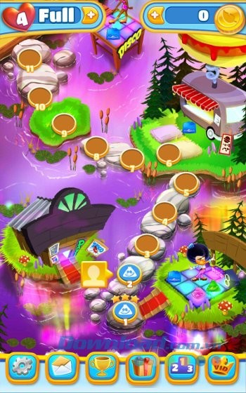 Bản đồ game Disco Ducks