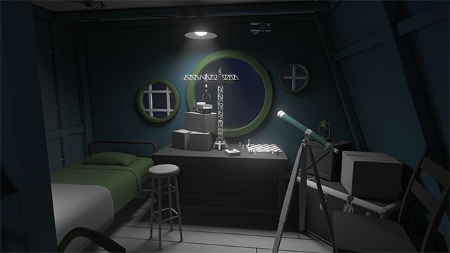 Bối cảnh game là 1 quán ăn ven đường cao tốc đã bị... bay màu theo đúng nghĩa đen