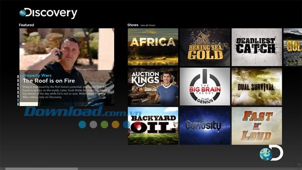 Discovery Channel for Windows 8