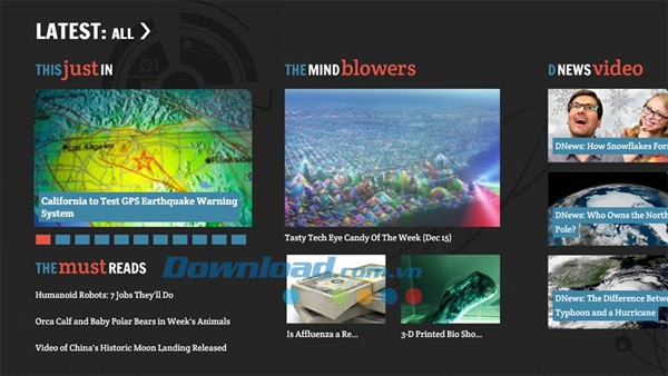 Discovery News for Windows 8