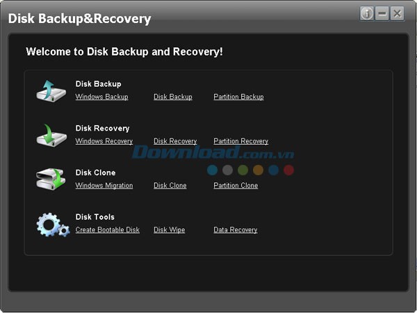 Disk Backup & Recovery